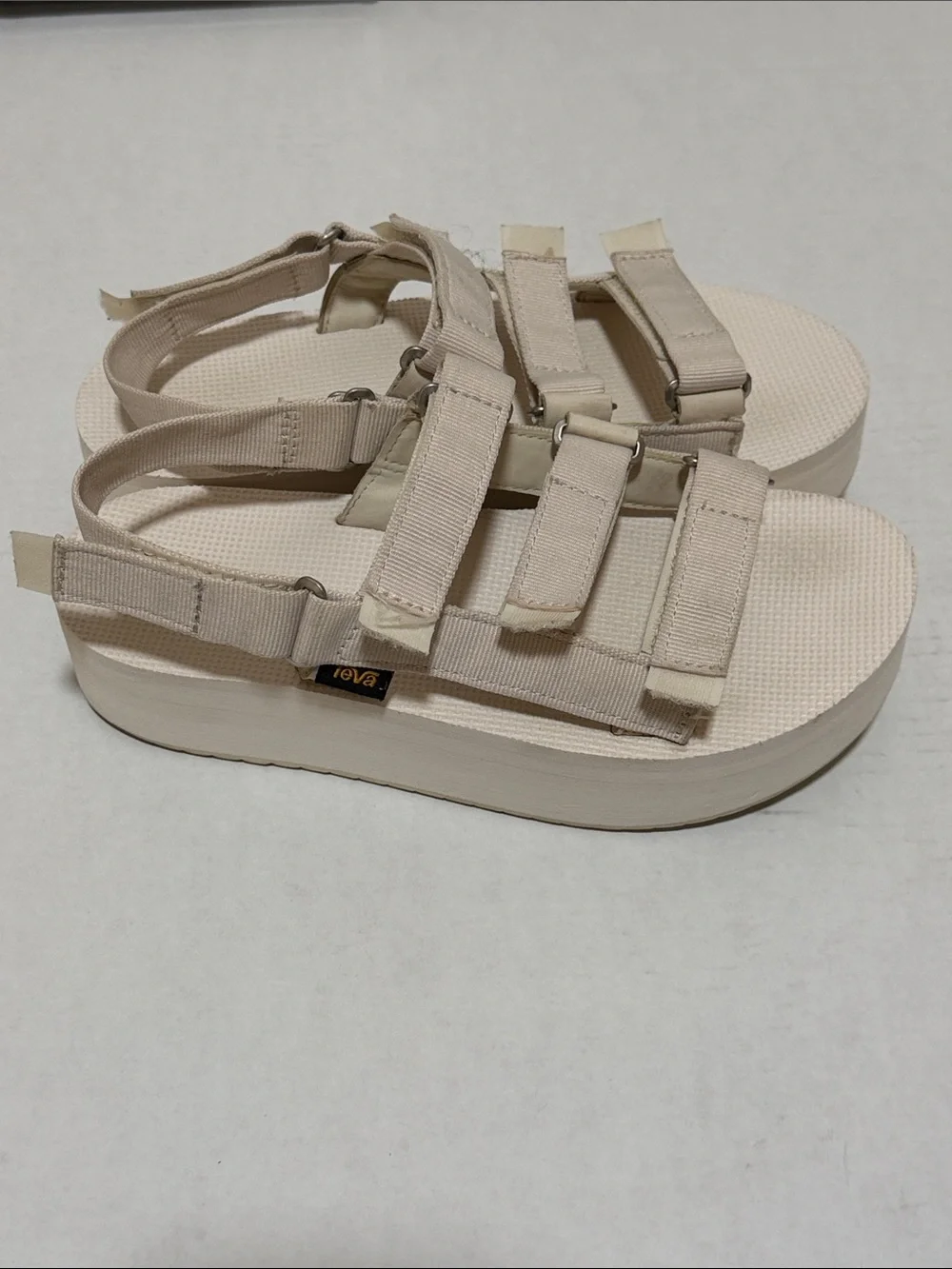 Teva Flatform Three Strap Sandals - Women’s Size 9
